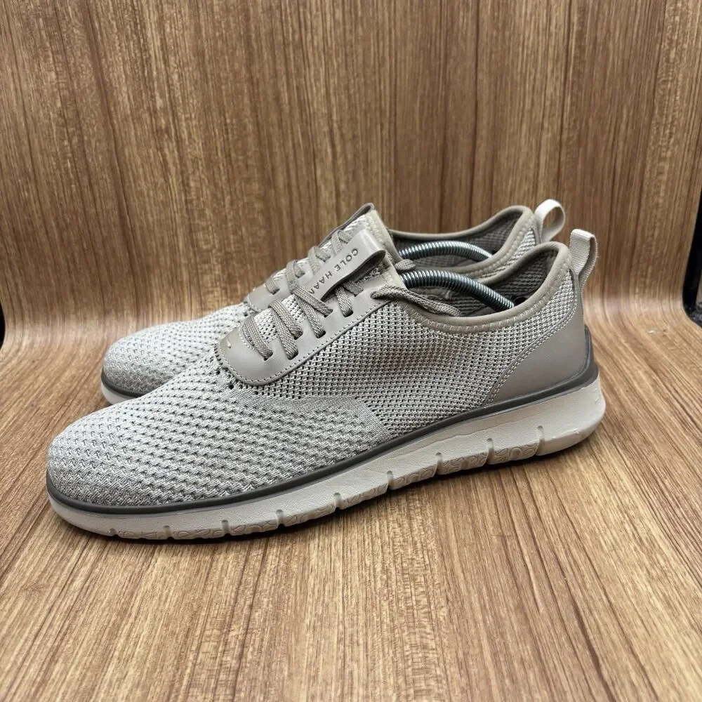 Cole Haan Generation ZeroGrand Stitchlite Beige Sneakers C35963 Men's Size 11.5M